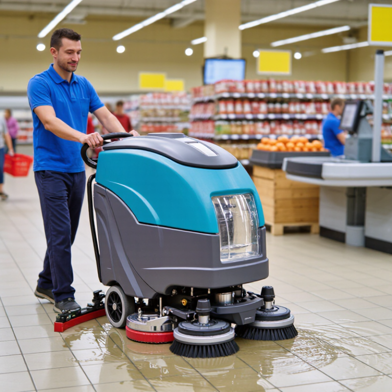 What Is an Auto Scrubber Machine and How Does It Work?