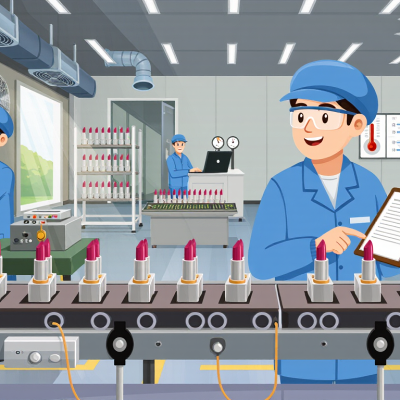 ¿Cuánto tarda el enfriamiento del labial rotativo chino?