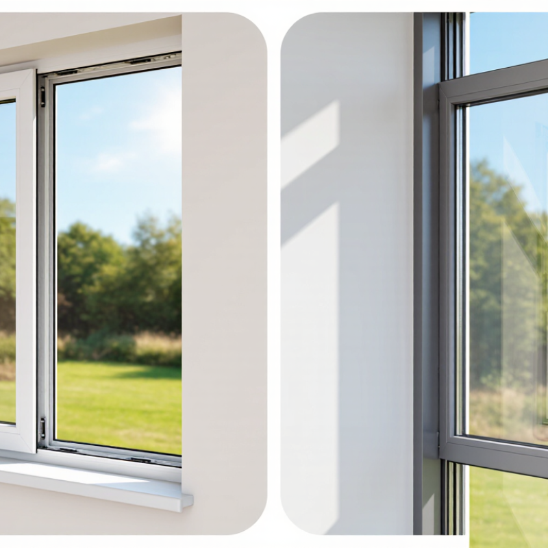 What Is the Difference Between uPVC and Aluminum Windows?