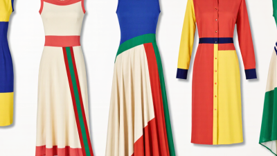 What Are the 2026 Top Color Block Stripe Dress Trends?