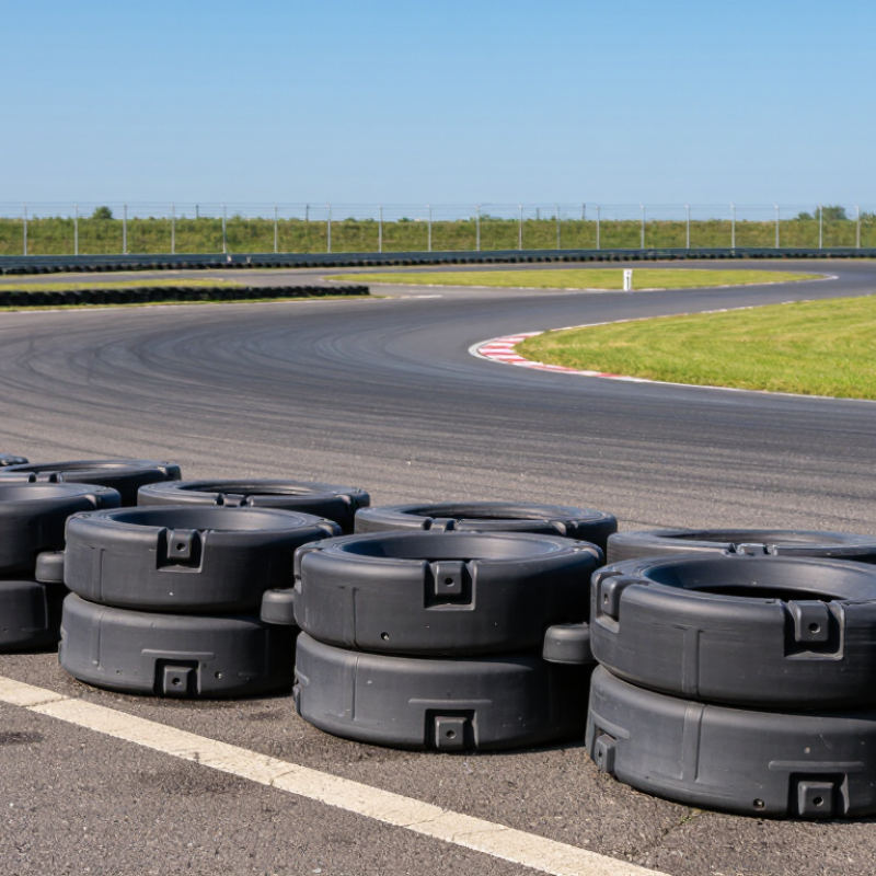 China Top Rubber Base Kart Track Barrier Supplier?