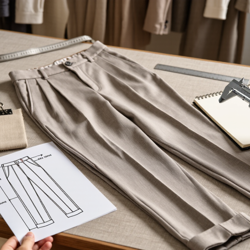 How to Source Pleated Cuffed Pants for Bulk Orders?