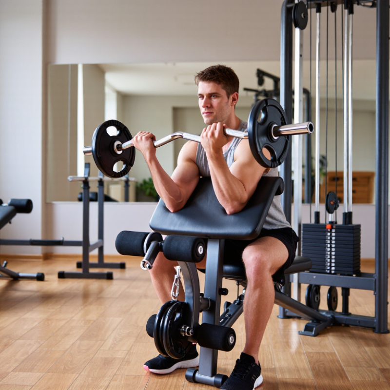 How to Choose the Best Arm Exercise Machine?