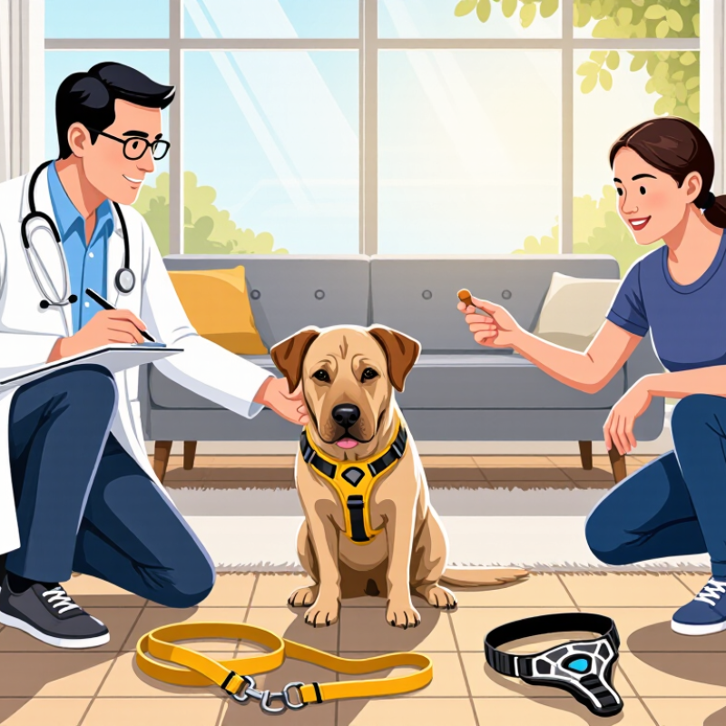 ¿Por qué mi perro se niega a caminar con arnés?