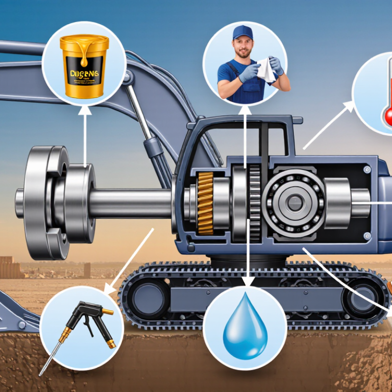 China Top Excavator Swing Gear Grease Guide?