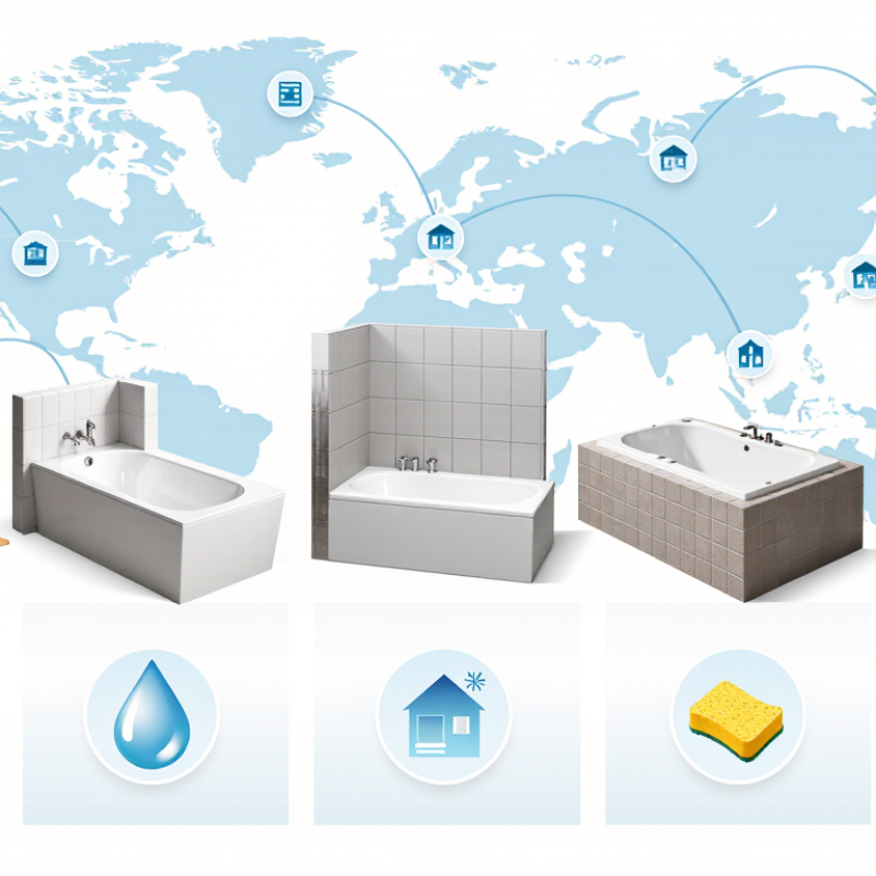 2026 Top Acrylic Bathtub Types for Global Buyers
