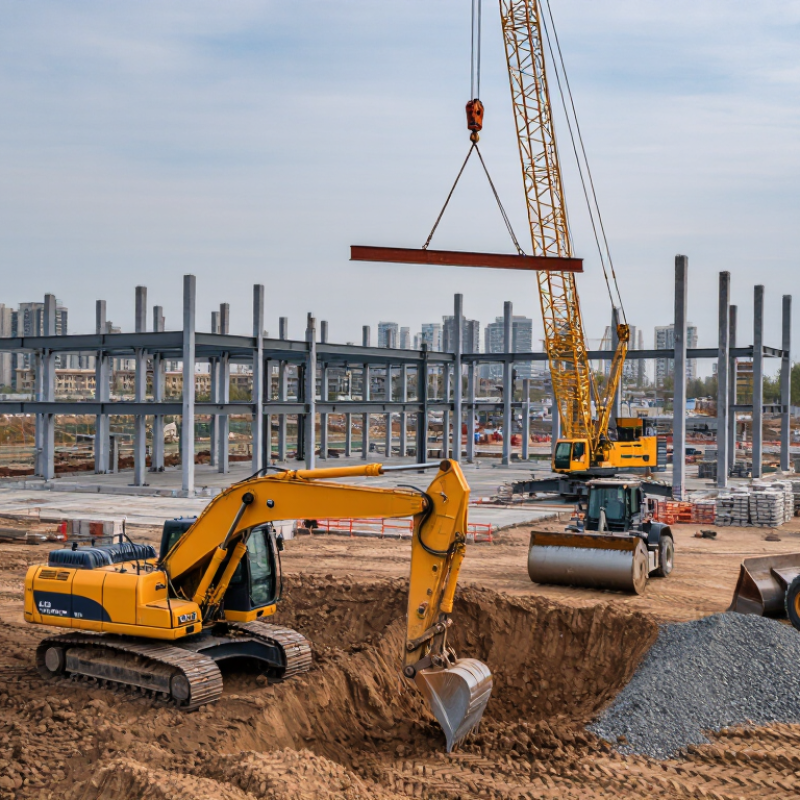 What Are the Types of Construction Machines?