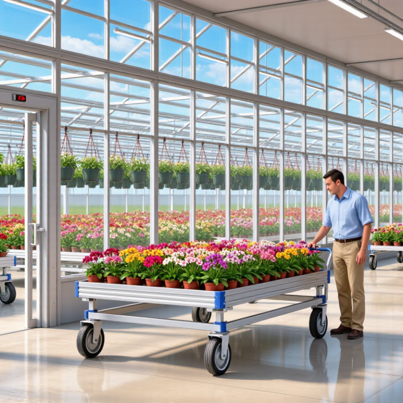 How to Choose the Best Greenhouse Flower Cart?
