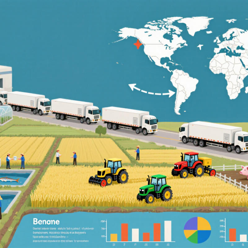 China Top e as tendências da produção global de alimentos?