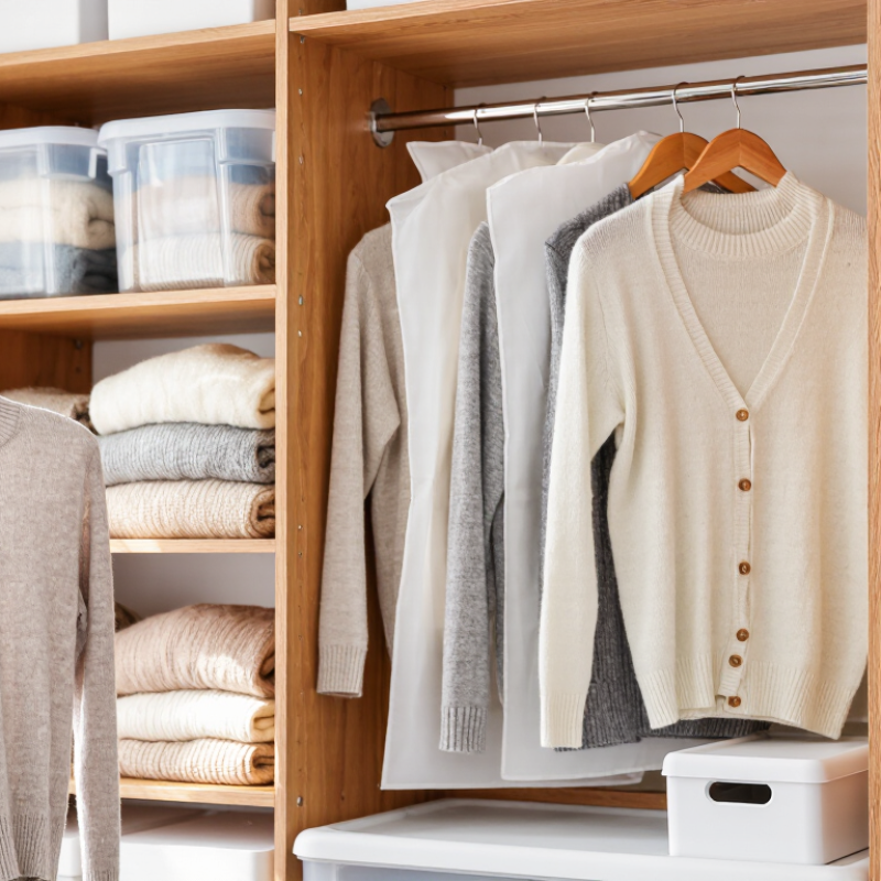 How to Store Winter Knitwear to Prevent Moths?