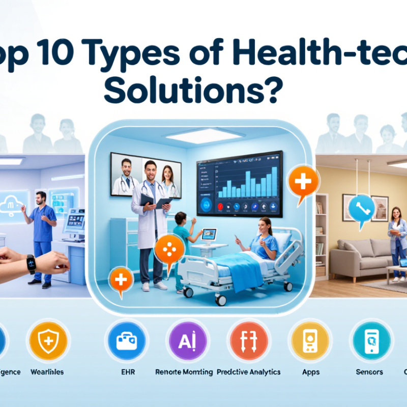 Top 10 tipos de soluciones healthtech por qué crecen?