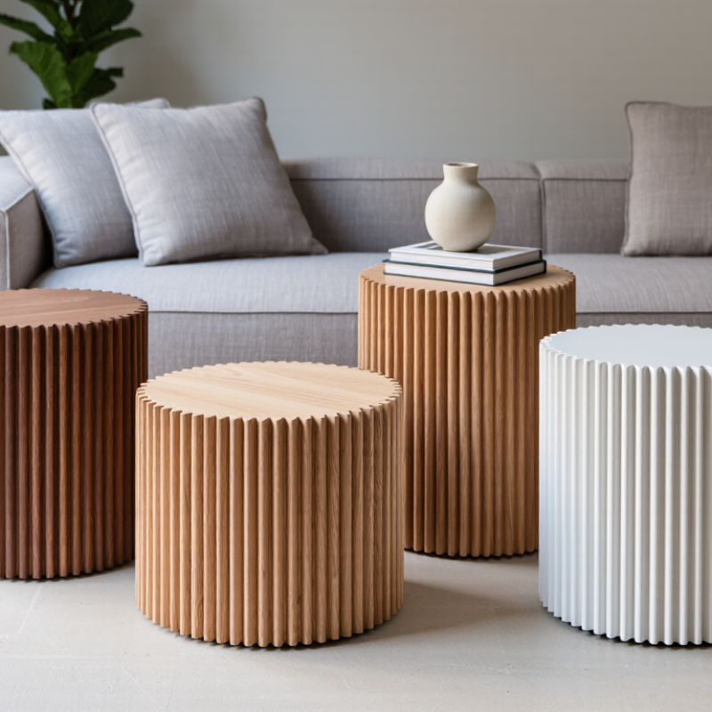 2026 Top Fluted Side Tables for Global Buyers