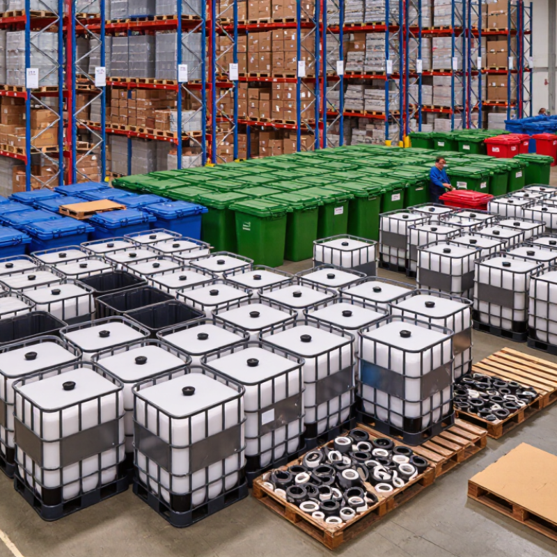 How to Recycle Warehouse Plastic Storage Containers?
