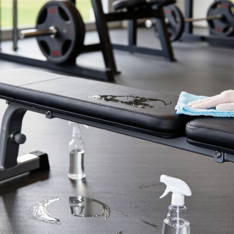 How to Clean a Sweaty Weight Bench Properly?