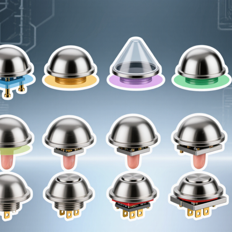 Top 10 Tactile Metal Dome Membrane Switch Types