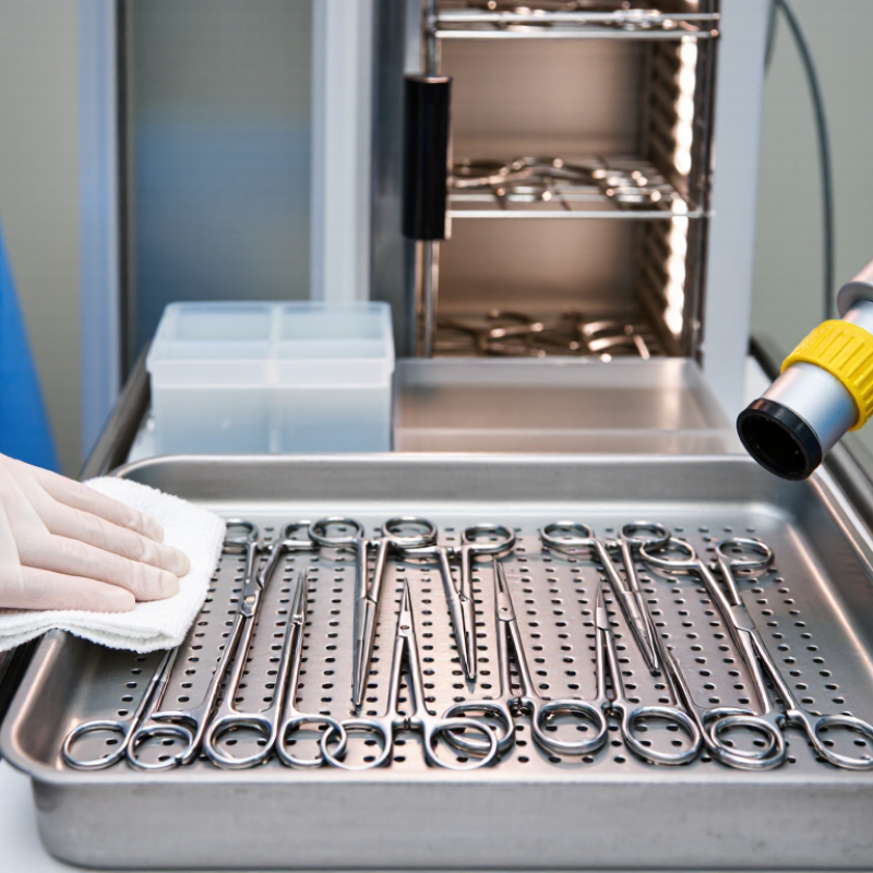 How to Dry Medical Instruments After Washing in China?