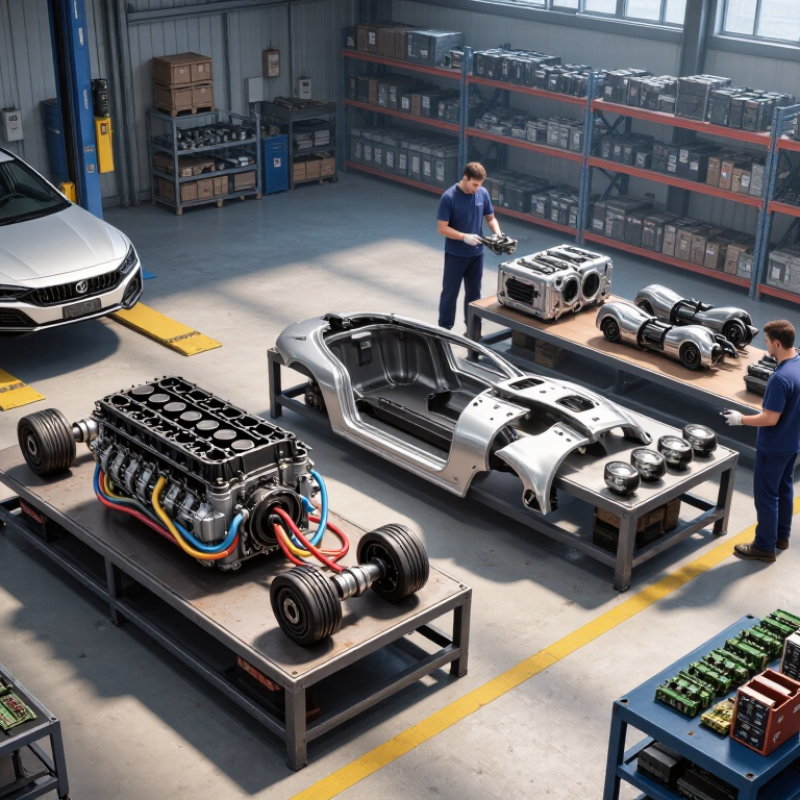 Top Scrap Car Parts for Global Buyers