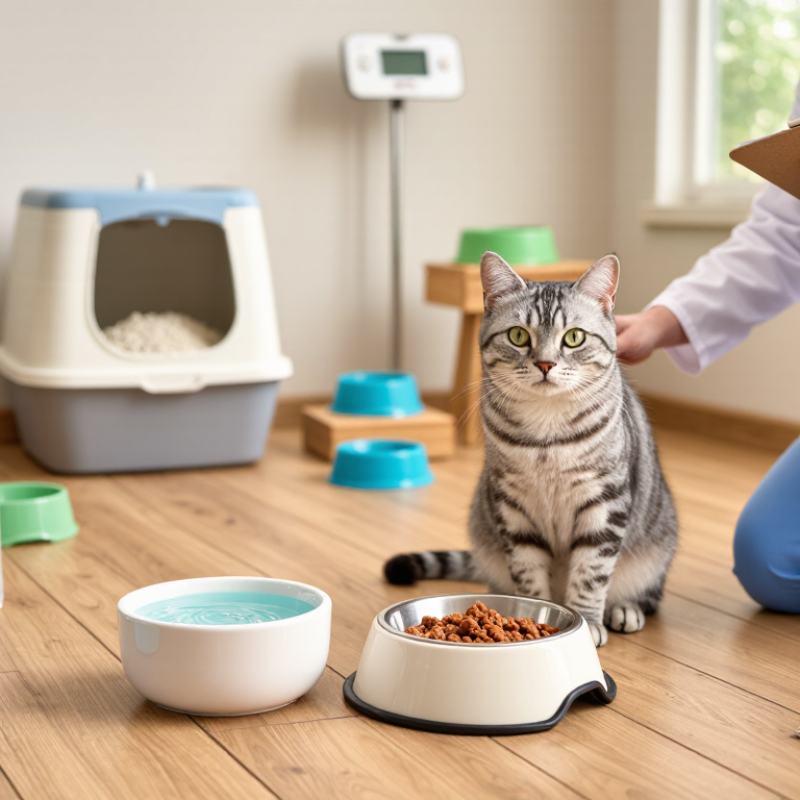 ¿Cómo mejorar la dieta veterinaria la salud urinaria felina?