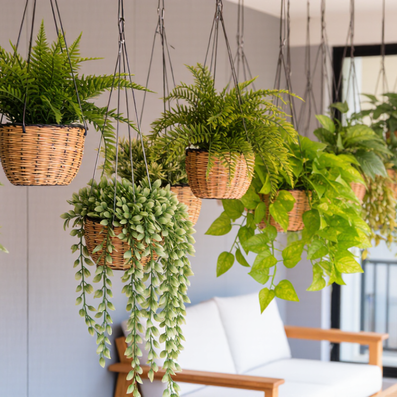What Are the Top Artificial Plants For Hanging Baskets?