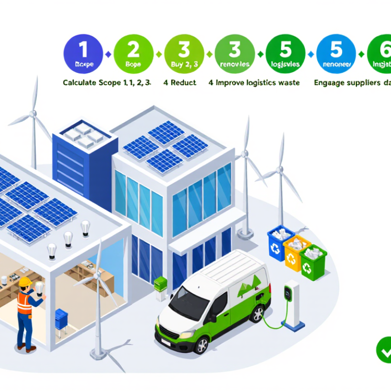 7 dicas para empresas alcançarem metas de redução de carbono?