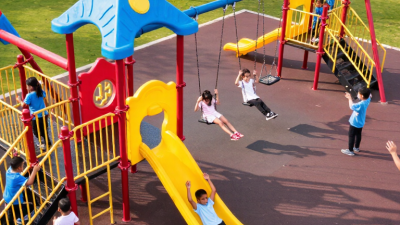 Why Choose a Swing Set with Slide for Schools?