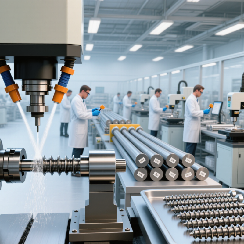 China Top Swiss Turning Services for Titanium Bone Screws