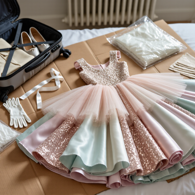 Why Do Girls Pageant Dresses Wrinkle When Packed for Travel?