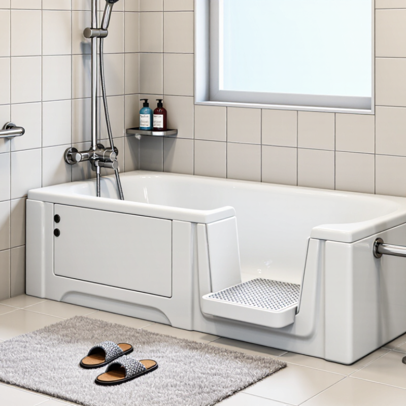 How to Use a Step in Tub Safely?
