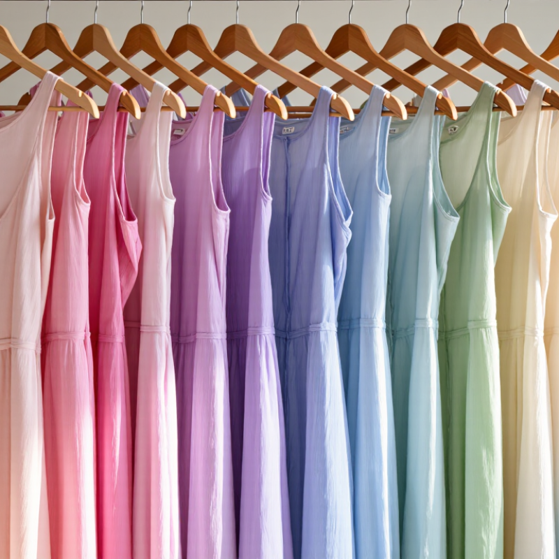 How to Source Cotton Crepe Ombre Dresses Wholesale?
