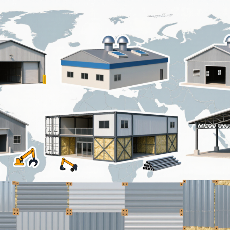 7 Best Prefab Metal Buildings for Global Buyers