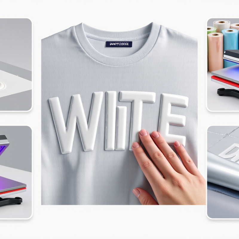 How to Use White 3D UV TPU DTF Film