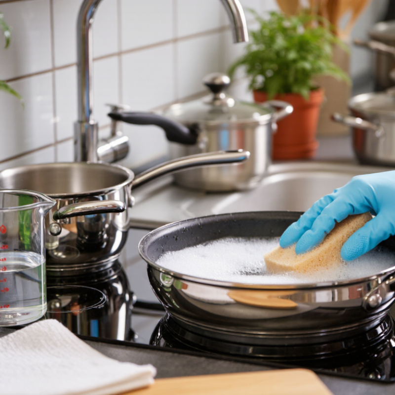 How to Clean Stainless Steel Cookware Properly?