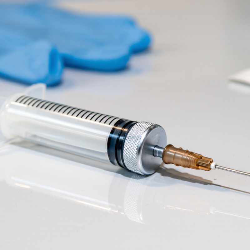 What Is a Veterinary Plastic Steel Syringe?