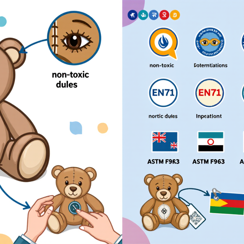¿Qué normas de seguridad deben cumplir los peluches 7 consejos?