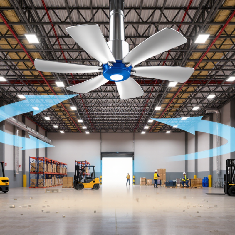 Why Choose a Large Industrial Fan for Your Facility?