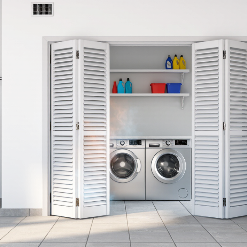 Why Are Louvre Doors Best for Utility Room Ventilation 2026?