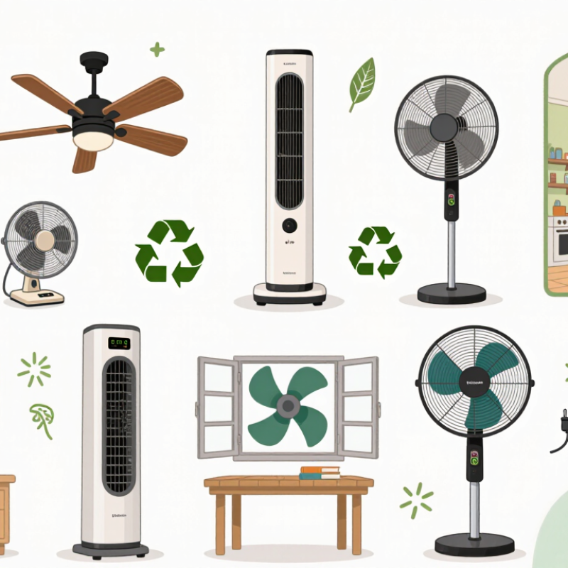 Top 10 Types of Environmentally Friendly Fans for Buyers