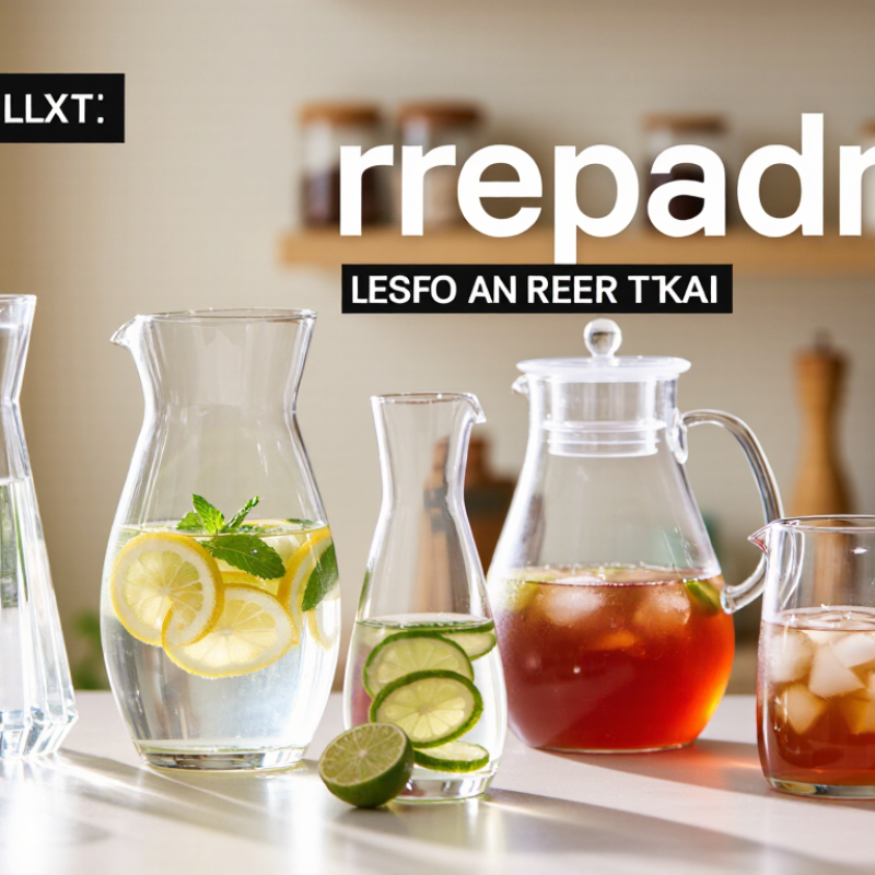 What Is a Glass Pitcher and What Types Are Available?