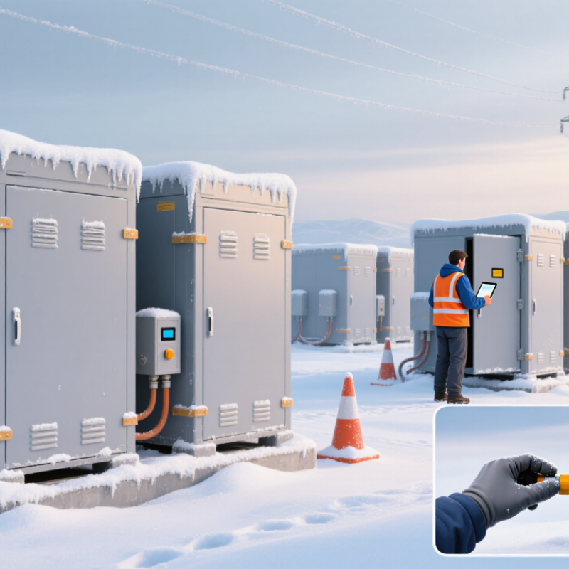 How to Maintain Outdoor Energy Storage Systems in Winter?