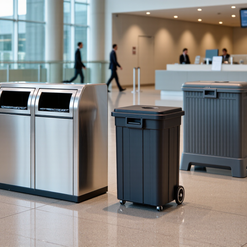How to Choose Commercial Trash Cans for Global Buyers
