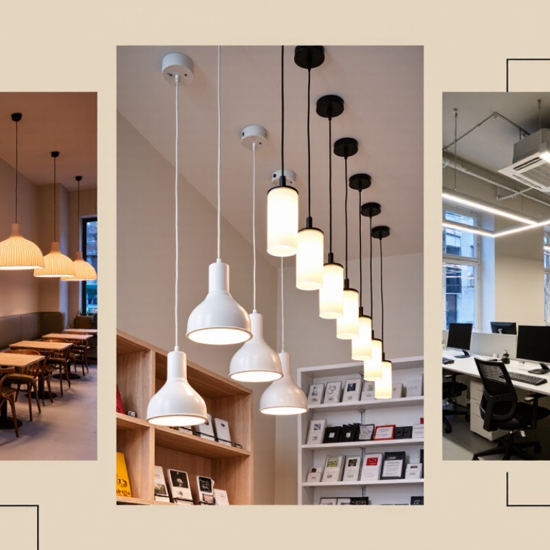 How to Choose LED Pendant Lights for Your Business?