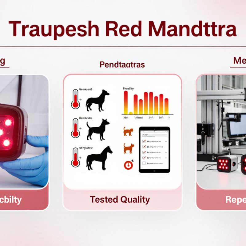 How to Choose a Pet Red Light Therapy Manufacturer?