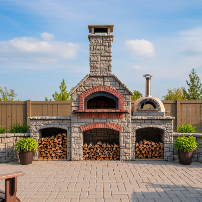 7 Tips for Buying an Outdoor Fireplace With Pizza Oven