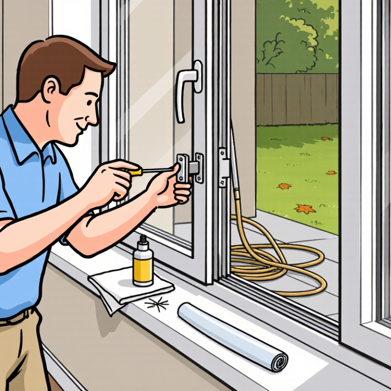 How to Maintain Window and Door Hardware by Season?