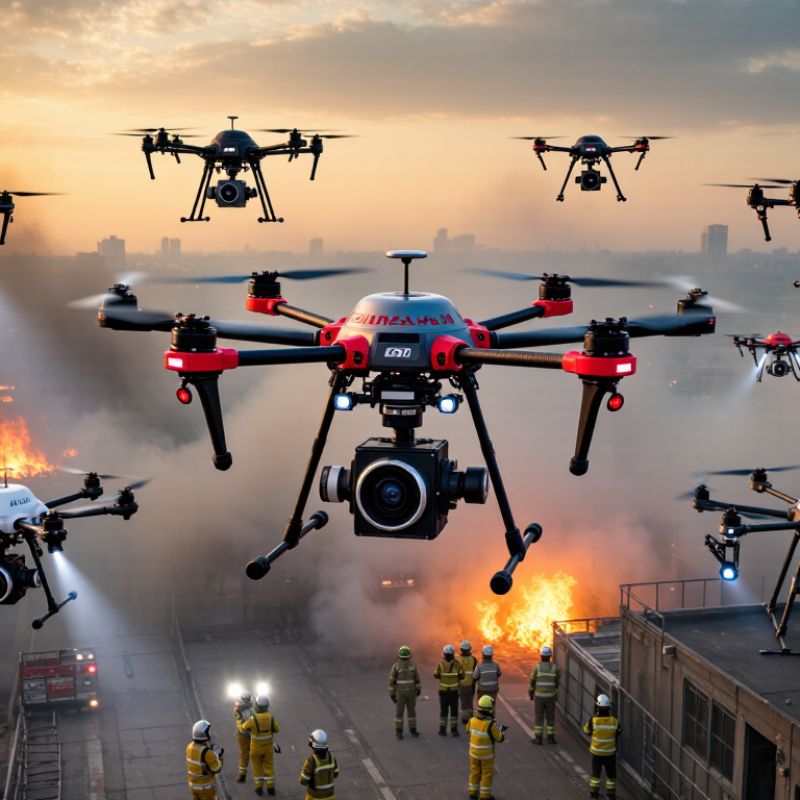 Top 10 Firefighting Drones for Global Buyers