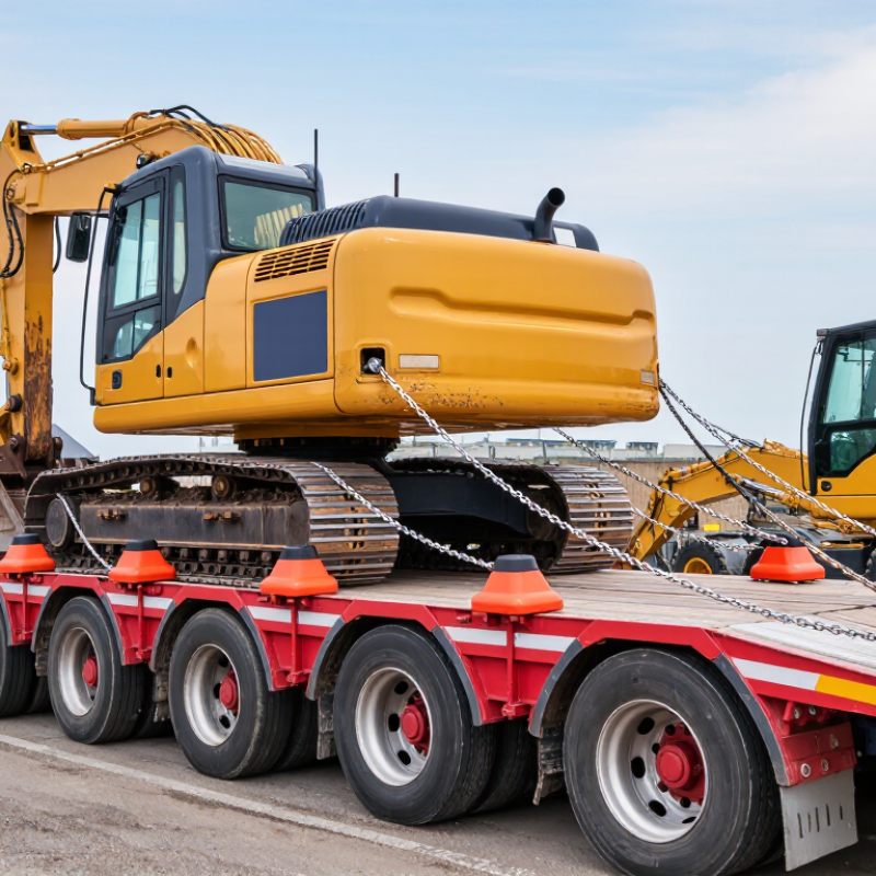 7 Best Ways to Secure Heavy Machinery on a Lowboy Trailer?