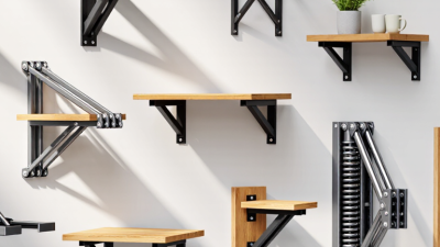 Top 10 Types of Wall Mounted Folding Shelf Brackets?