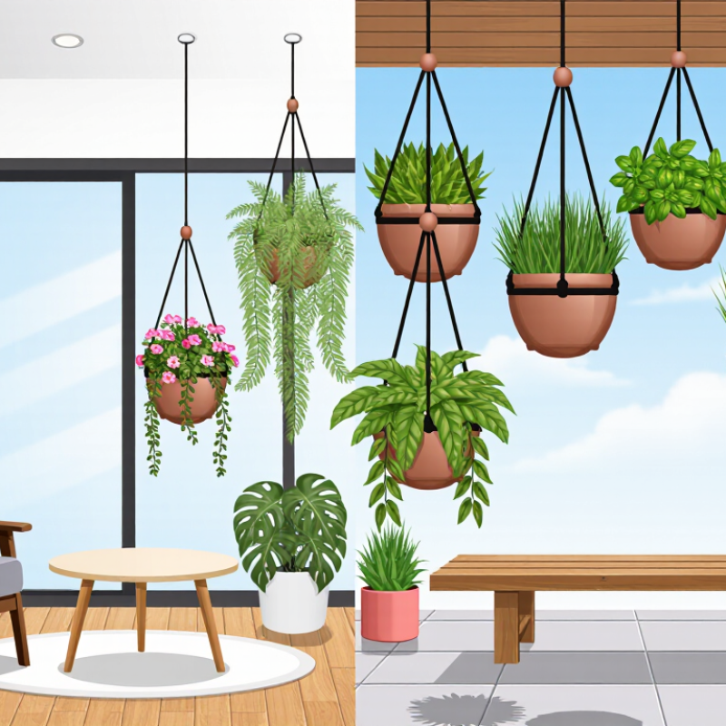 Why Choose Hanging Planters for Indoor and Outdoor Spaces?
