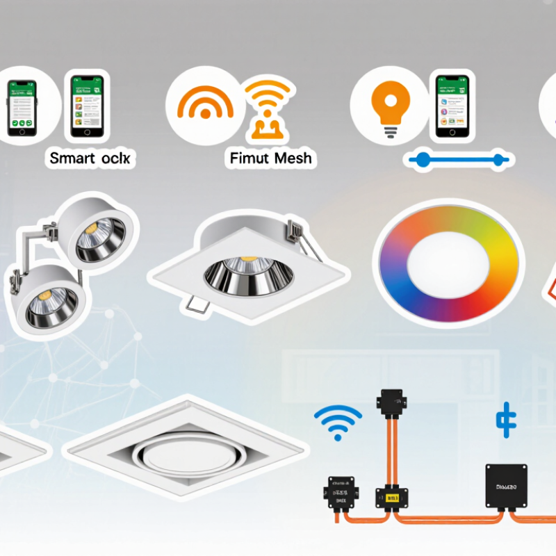 2026 Top Smart LED Downlight Types for Global Buyers
