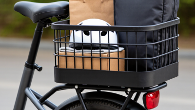 How to Choose an Electric Bike Rear Basket?